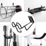 Maxbell Wall Mounted Tool Hook Sturdy Storage Organizer for Outside Garage Warehouse Frosted