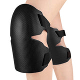 Maxbell Knee Pads for Garden Padding EVA Knee Cushion for Flooring Gardening Roofing Black