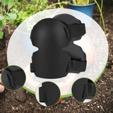 Maxbell Knee Pads for Garden Padding EVA Knee Cushion for Flooring Gardening Roofing Black