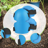 Maxbell Knee Pads for Garden Padding EVA Knee Cushion for Flooring Gardening Roofing Blue