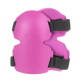 Maxbell Knee Pads for Garden Padding EVA Knee Cushion for Flooring Gardening Roofing Rose Red