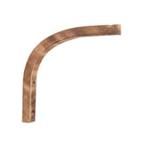 Maxbell Plant Hanger Farmhouse Outside Wooden for Light Planter Pot Patio Decoration Dark Wood