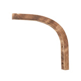 Maxbell Plant Hanger Farmhouse Outside Wooden for Light Planter Pot Patio Decoration Dark Wood