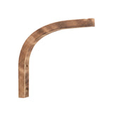 Maxbell Plant Hanger Farmhouse Outside Wooden for Light Planter Pot Patio Decoration Dark Wood