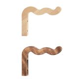 Maxbell Plant Hanger Outside Bracket for Bird Feeder Planter Pot Gardening Accessory Light Wood