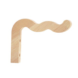 Maxbell Plant Hanger Outside Bracket for Bird Feeder Planter Pot Gardening Accessory Light Wood