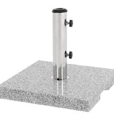 Maxbell Patio Umbrella Base Replacement Umbrella Tube Mount for Yard Outdoor Balcony 3 hole base