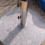 Maxbell Patio Umbrella Base Replacement Umbrella Tube Mount for Yard Outdoor Balcony 3 hole base