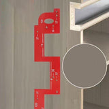 Maxbell Invisible Embedded Handle Slotting Template Door Kitchen Enthusiasts Groover