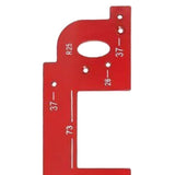 Maxbell Invisible Embedded Handle Slotting Template Door Kitchen Enthusiasts Groover