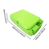 Maxbell Lithium Battery Box DIY Storage Box for Electric Bike Garden Tool Sprayer Green