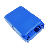 Maxbell Lithium Battery Box DIY Storage Box for Electric Bike Garden Tool Sprayer Blue