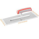 Maxbell Plastering Trowel Plastering Skimming Trowel for Tile Flooring Pool Coatings 27cmx10cm