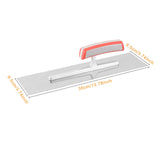 Maxbell Plastering Trowel Plastering Skimming Trowel for Tile Flooring Pool Coatings 35cmx9.5cm