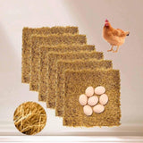 Maxbell 6Pcs Chicken Nest Mats Nesting Box Liners for Egg Laying Garden Poultry Coop