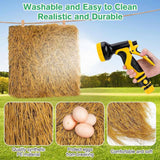Maxbell 6Pcs Chicken Nest Mats Nesting Box Liners for Egg Laying Garden Poultry Coop