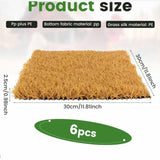 Maxbell 6Pcs Chicken Nest Mats Nesting Box Liners for Egg Laying Garden Poultry Coop