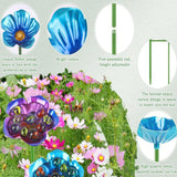 Maxbell Iron Bird Feeder Easy to Install Gifts Yard Decoration for Farm Outside Yard Type B
