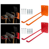 Maxbell Garage Storage Hook Easy Installation Tool Organizer for Garage Spade Chairs Orange