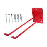 Maxbell Garage Storage Hook Easy Installation Tool Organizer for Garage Spade Chairs Red