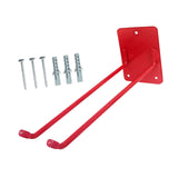 Maxbell Garage Storage Hook Easy Installation Tool Organizer for Garage Spade Chairs Red