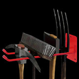 Maxbell Garage Storage Hook Easy Installation Tool Organizer for Garage Spade Chairs Red