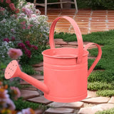 Maxbell Watering Can Gifts Comfortable Handle Long Spout for Home Garden House Plant Red
