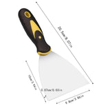 Maxbell Putty Knife Paint Scraper Sturdy for Cement Applying Putty Repairing Drywall 4 inch
