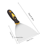 Maxbell Putty Knife Paint Scraper Sturdy for Cement Applying Putty Repairing Drywall 6 inch