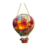 Maxbell Hot Air Balloon Suncatcher Hanging Decoration for Living Room Fireplace Door