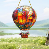 Maxbell Hot Air Balloon Suncatcher Hanging Decoration for Living Room Fireplace Door