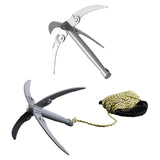 Maxbell Aquatic Weed Knife Sturdy Portable Folding Weed Shave for Pool Pruning Beach Only Knife