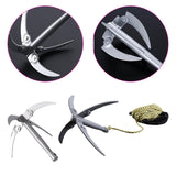 Maxbell Aquatic Weed Knife Sturdy Portable Folding Weed Shave for Pool Pruning Beach Only Knife