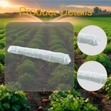 Maxbell Garden Tunnel Shade Net Cover Plant Row Cover for Raised Bed Greenhouse Yard