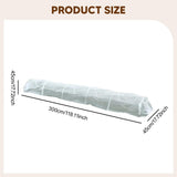 Maxbell Garden Tunnel Shade Net Cover Plant Row Cover for Raised Bed Greenhouse Yard
