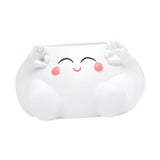 Maxbell Resin Plant Pot Flowerpot Table Centerpiece Planter for Shelf Office Balcony Style D