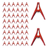 Maxbell 50Pcs Plant Clips Garden Clamps for Straightening Trellis Backyard Gardening
