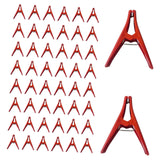 Maxbell 50Pcs Plant Clips Garden Clamps for Straightening Trellis Backyard Gardening