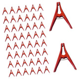 Maxbell 50Pcs Plant Clips Garden Clamps for Straightening Trellis Backyard Gardening