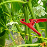 Maxbell 50Pcs Plant Clips Garden Clamps for Straightening Trellis Backyard Gardening