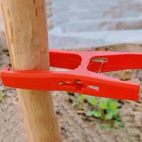 Maxbell 50Pcs Plant Clips Garden Clamps for Straightening Trellis Backyard Gardening