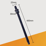 Maxbell Reverse Hammer Drilling Extractor Sturdy Multifunctional Drill Bit Extractor Length 40 cm