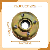 Maxbell Mower Idler Pulley Belt Kit Component Replaces 125-2532 for 2199HD,for 21200