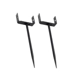 Maxbell 2x Downspout Bracket Rainwater Pipe Holder Iron for Yard Industrial Use Lawn