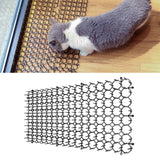 Maxbell Cat Mat with Spikes Portable Cat Deterrent Mat for Lawn Flower Bed Wall