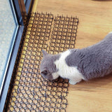 Maxbell Cat Mat with Spikes Portable Cat Deterrent Mat for Lawn Flower Bed Wall