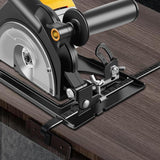 Maxbell Cutting Grooving Bracket Holder Fit 100-125mm Angle Grinder with Guide Ruler