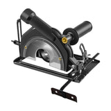 Maxbell Cutting Grooving Bracket Holder Fit 100-125mm Angle Grinder with Guide Ruler