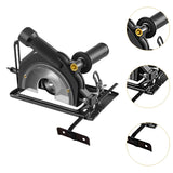 Maxbell Cutting Grooving Bracket Holder Fit 100-125mm Angle Grinder with Guide Ruler