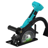 Maxbell Cutting Grooving Bracket Holder Fit 100-125mm Angle Grinder with Guide Ruler